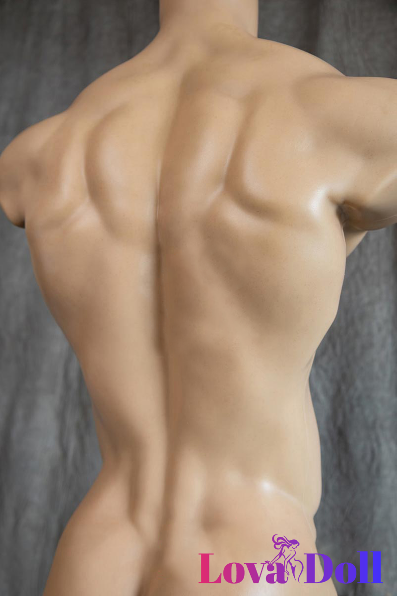 Blacksteel Rogue Silicone Full Body Male Doll from LovaDoll