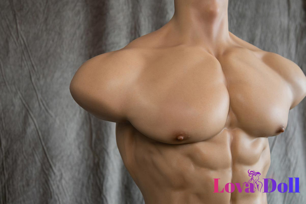 Blacksteel Rogue Silicone Full Body Male Doll from LovaDoll