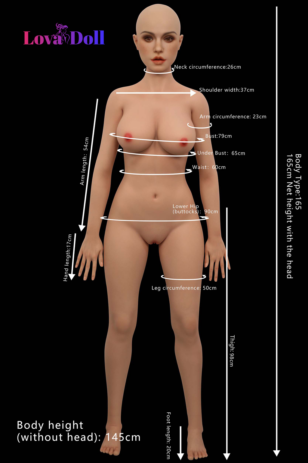 Moonlace Archer Silicone Full Body Adult from LovaDoll