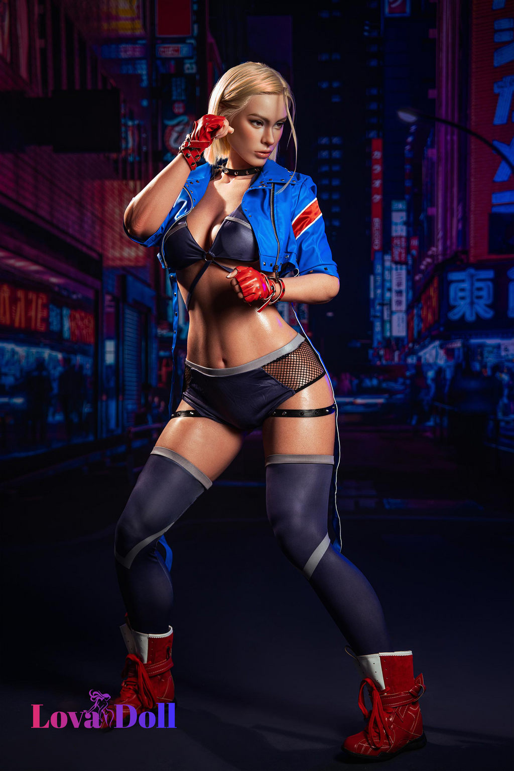 Azure Fury Silicone Full Body Adult from LovaDoll