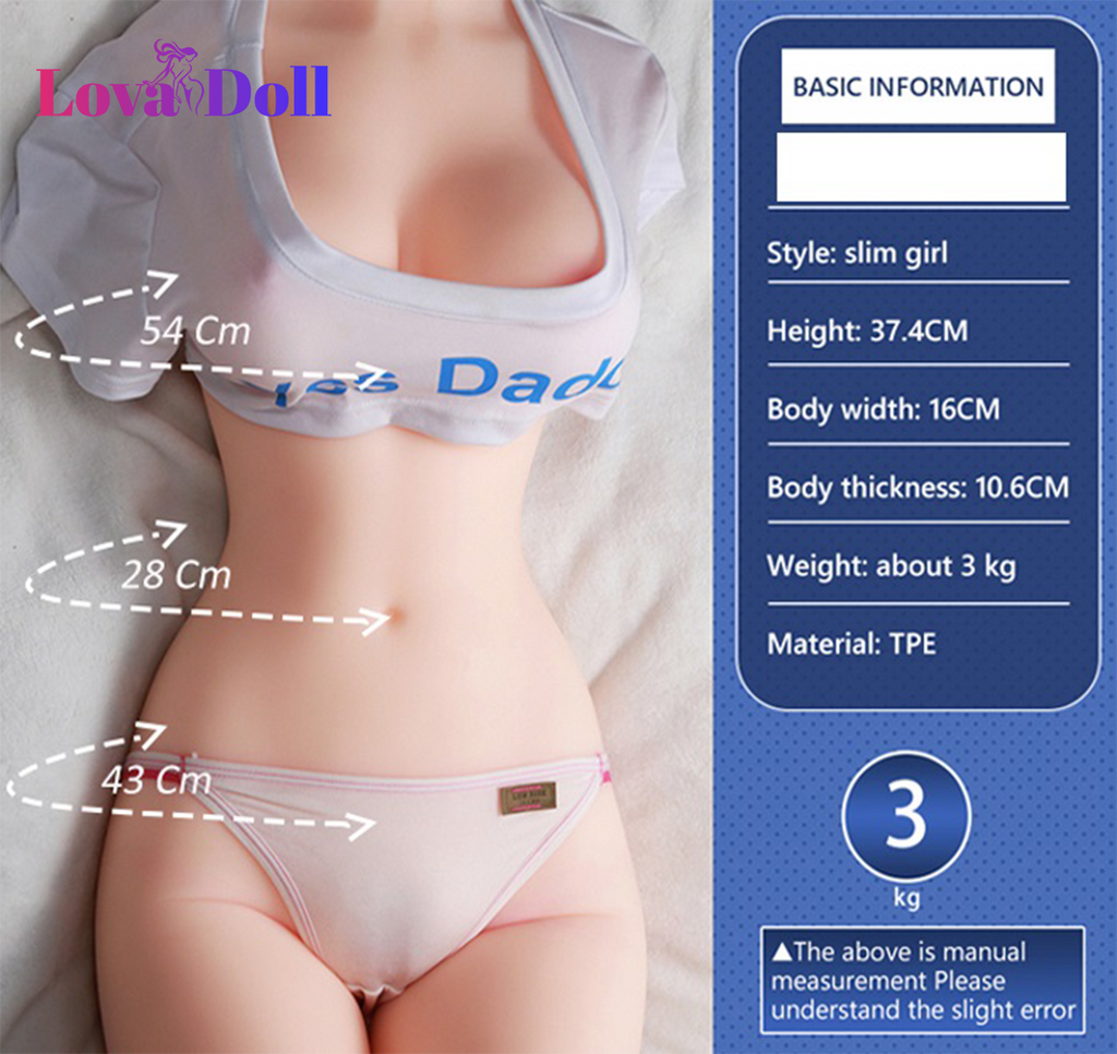 Silken Allure Torso TPE Torso Adult Doll from LovaDoll